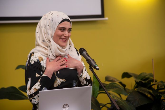 Ghorub Al Husein uit Syrië was één van de deelnemers aan het project Bruggenbouwers.