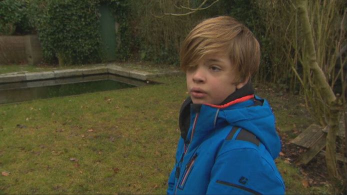 Leon Knockaert de Kessel-Lo, près de Louvain, 11 ans .