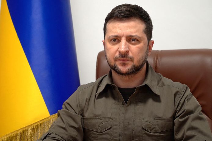 Le président ukrainien, Volodymyr Zelensky.