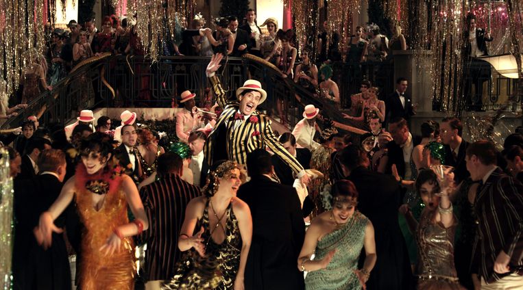 Een roaring scène uit 'The Great Gatsby'. Beeld Warner Bros