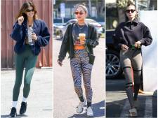 Het mag weer: met een legging over straat, maar dan wel een chique