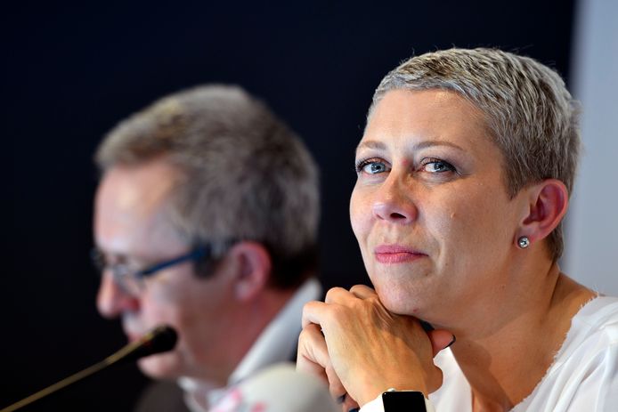 Fanny Constant, ex-Secrétaire Générale du CECP (enseignement communal et provincial)