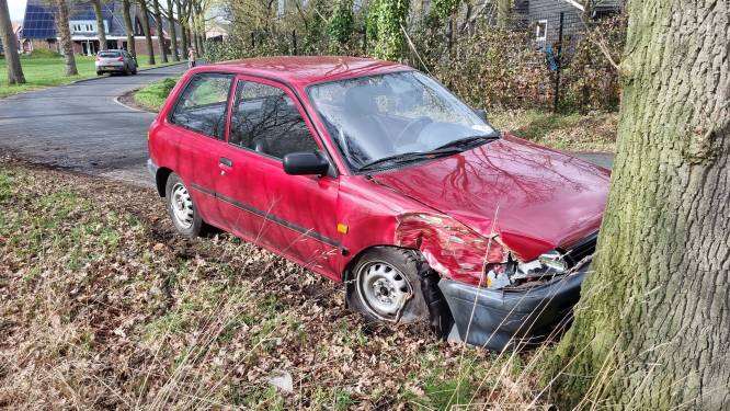 Automobiliste gewond door botsing tegen boom in Lievelde