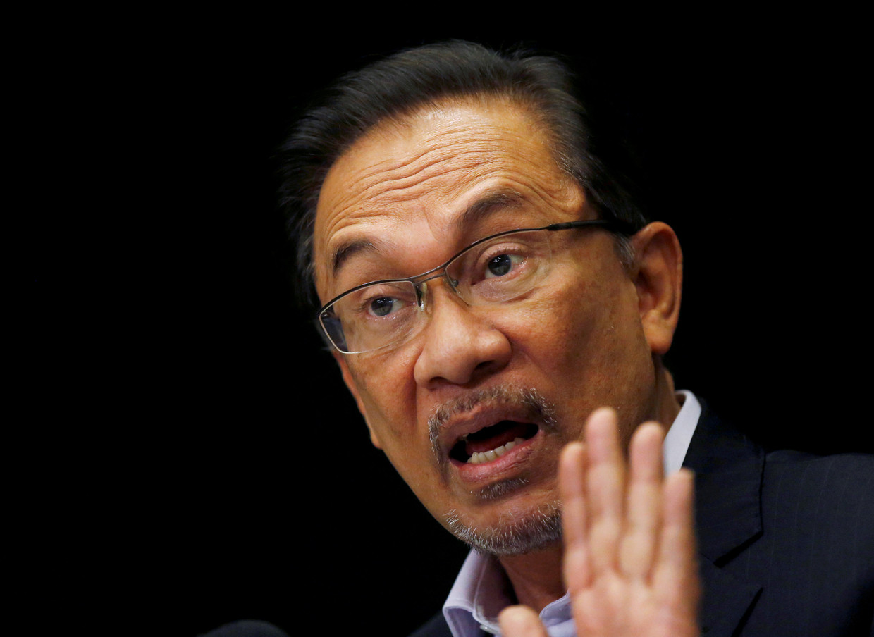 Anwar Ibrahim Beeld REUTERS