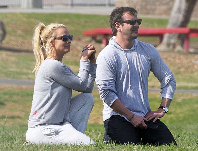 Britney Spears en haar broer Bryan.