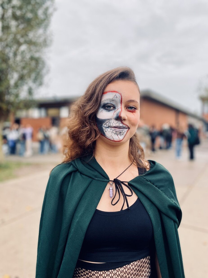 Halloween in Athena GO! Atheneum Oostende Foto hln.be