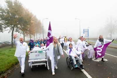 Stakingsleider: ‘Volgende keer met ziekenhuisbedden over de snelweg’