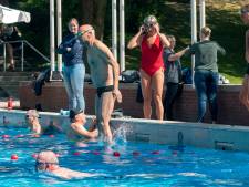 Opwinding in Klarenbeek; eindelijk kan er weer worden gezwommen