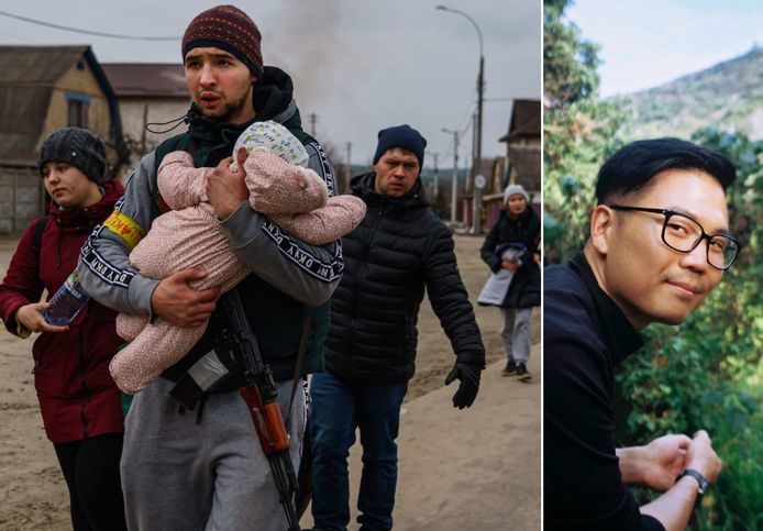 Marcus Yam fotografeert de gevolgen van de oorlog in Oekraïne.