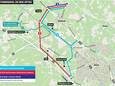 Drie drie opties voor de rondweg bij Zenderen. De grootste kansen zijn er voor optie 2.