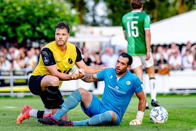 Volop tegentreffers, maar Bavel-keeper Van Peer is vooral trots na duel met NAC: ‘Ik denk dat iedereen een mooie avond heeft gehad’