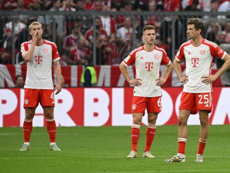 Pijnlijk verlies Bayern München: recordkampioen moet vrezen voor einde aan 10 jaar lange hegemonie