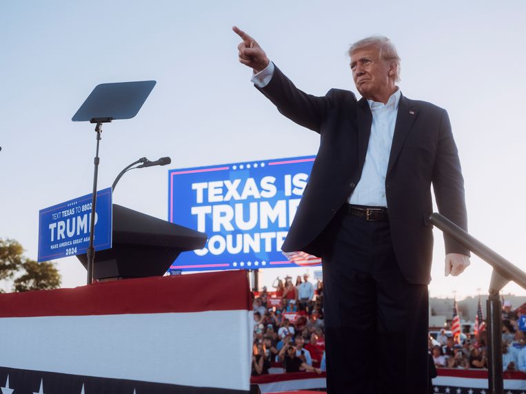 Martin Wolf: 'Donald Trump blijft zonder enige twijfel een bedreiging voor de Amerikaanse democratie.' Beeld NYT