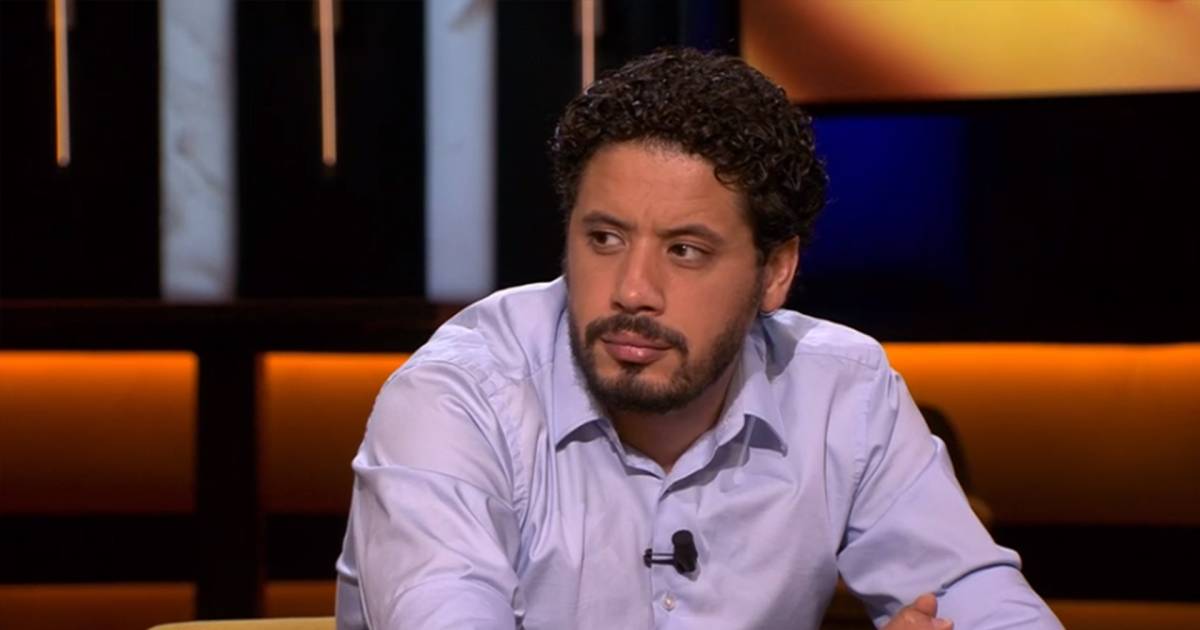 NOS-correspondent Mustafa Marghadi begint rustig weer met werken na ongeluk.