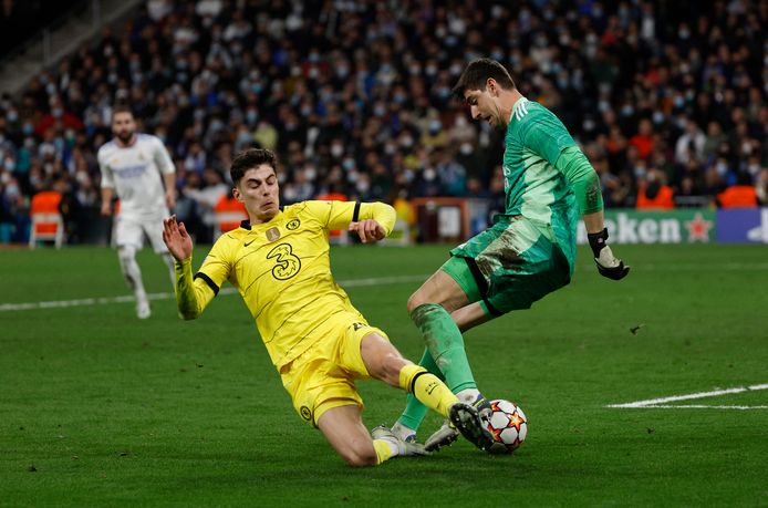 Le jeu au pied, l'un des atouts de Thibaut Courtois.