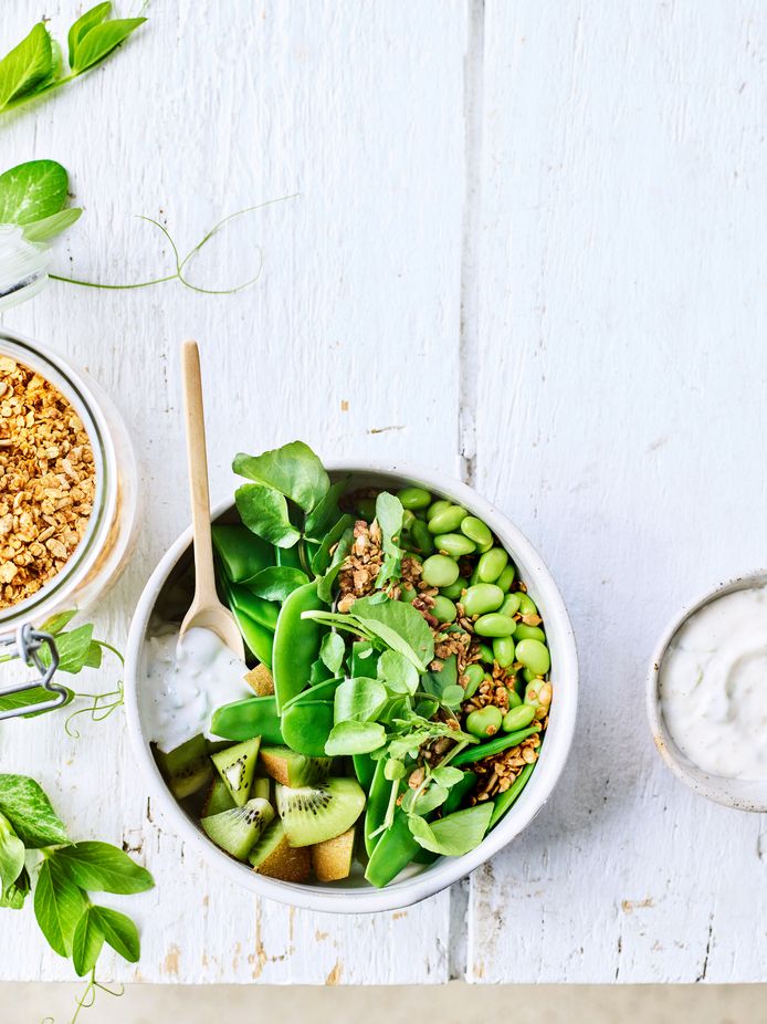 Groene salade van Elise Van de Poele