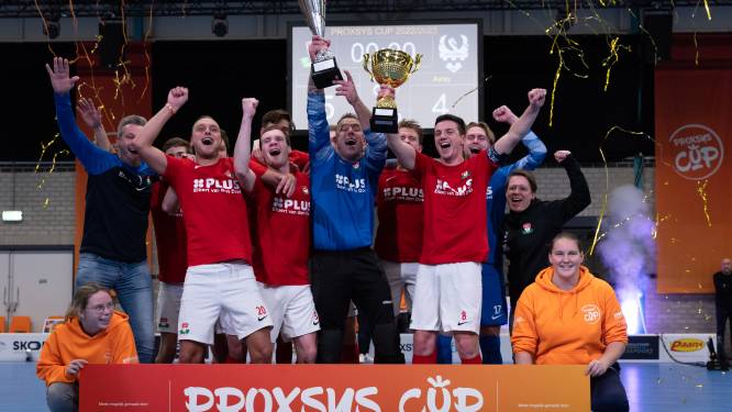Gelijkspel (3-3), verlenging en shoot-outs in afgeladen Oosterbliek: uitzinnig GJS winnaar Proxsys Cup