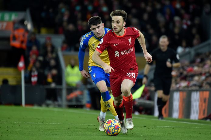 Diogo Jota is niet alleen van onschatbare waarde voor Liverpool, ook op het digitale veld kan hij er wat van.