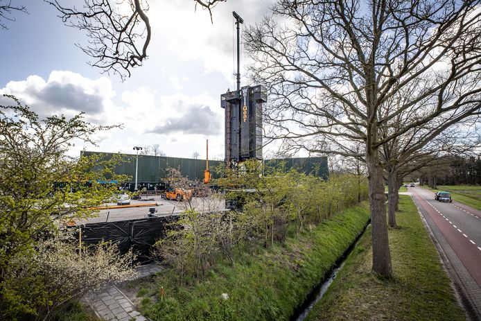 Eerder dit jaar ruimde de NAM ook al een boorput op in De Lutte.