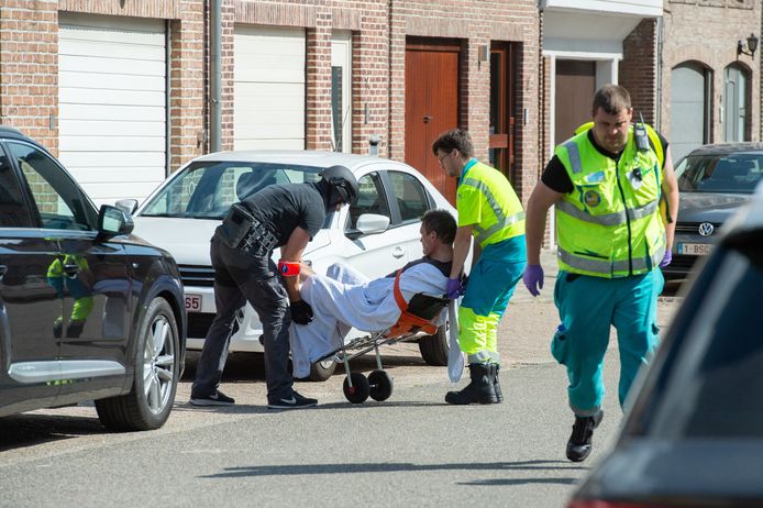 De zuurgooier werd ingerekend tijdens een inval van gespecialiseerde eenheden van de politie in de Jagersstraat in Borgerhout.