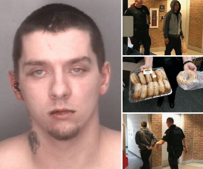 Gezochte Amerikaan verliest weddenschap met politie en komt zichzelf