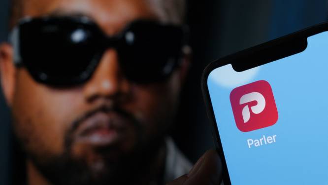 Kanye West koopt controversieel sociaal netwerk Parler toch niet: ‘In belang van beide partijen’