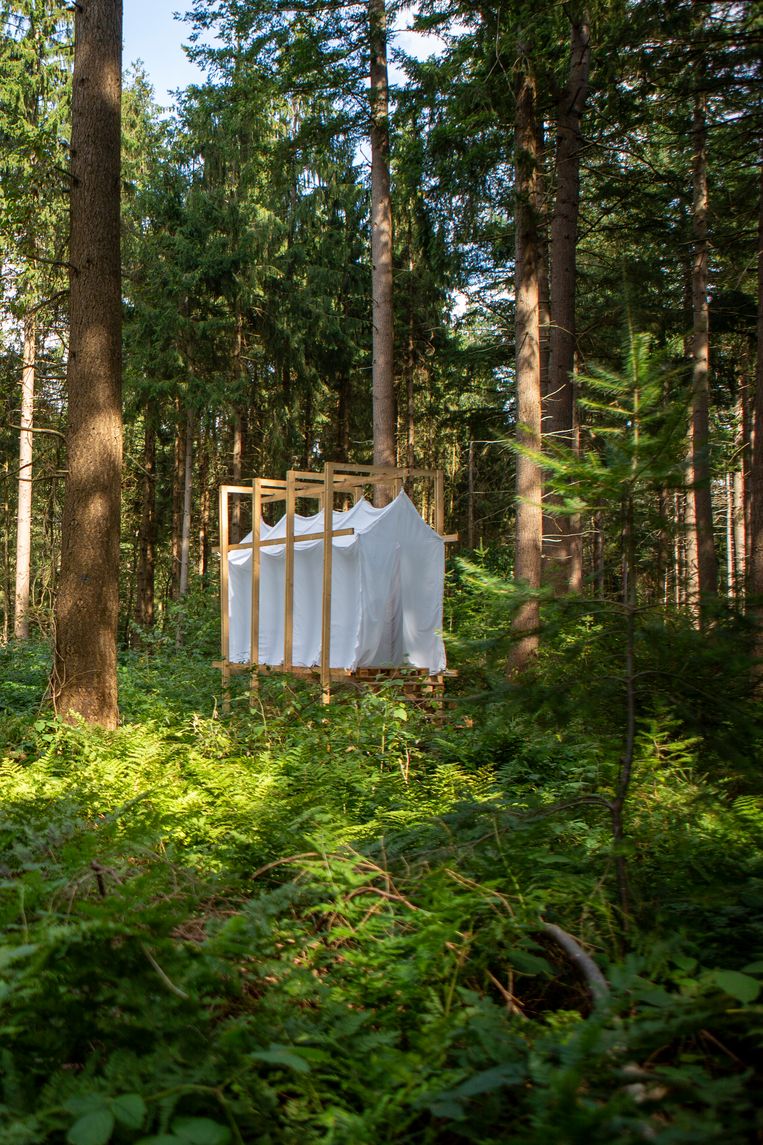 Landschap van Herinneringen (Folly Art Norg, 2019). van Erik Geerts.  Beeld Edith Gerritsma