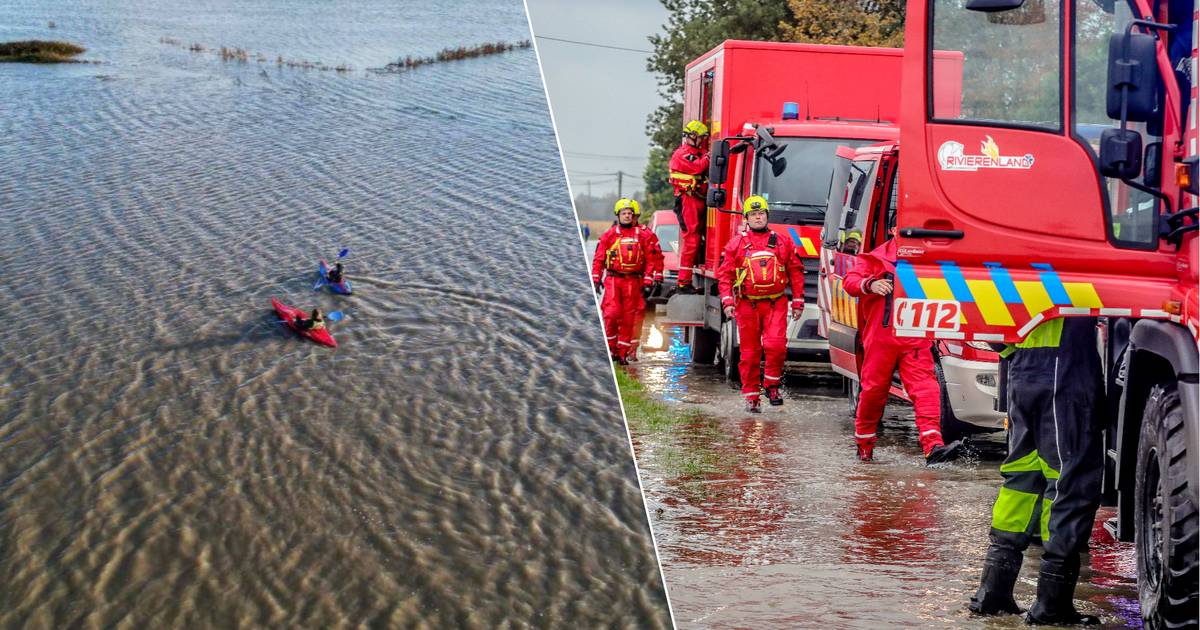 Severe weather devastates Belgium: A dam collapses, evacuating twenty families  outside