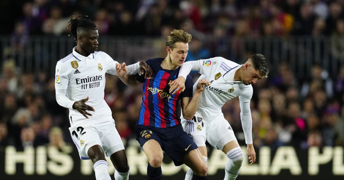 Barcelona sin Frenkie de Jong en la remontada copa ante el Real Madrid |  deporte