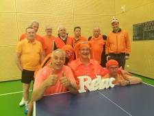 Oranjetoernooi bij tafeltennisclub Relax en muziekvereniging Nieuw Leven Angerlo heeft nieuwe preses 