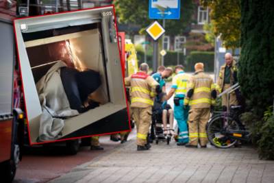 Politie toont bizar beeld van inbreker die bevrijd wordt uit lift in Chinees restaurant in Velp