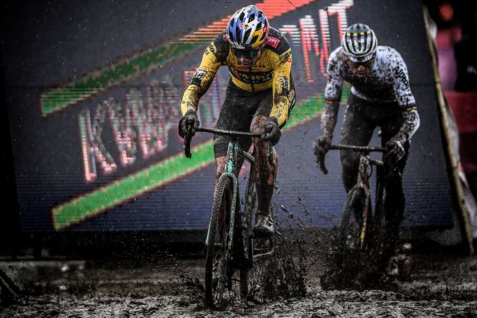 Wout van Aert en Mathieu van der Poel.