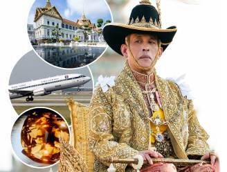 Paleizen groter dan Monaco, 39 vliegtuigen en gouden kroon van 7,3 kilo: de immense rijkdom van de royals in Thailand