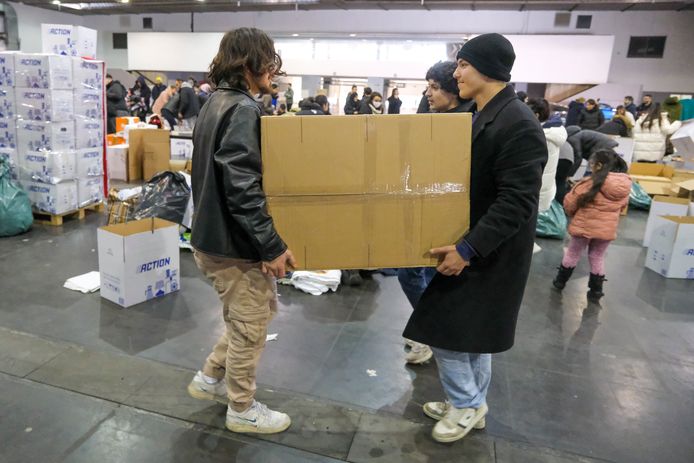 inzamelactie in Heizelpaleis 11 voor slachtoffers van de aardbeving in Turkije