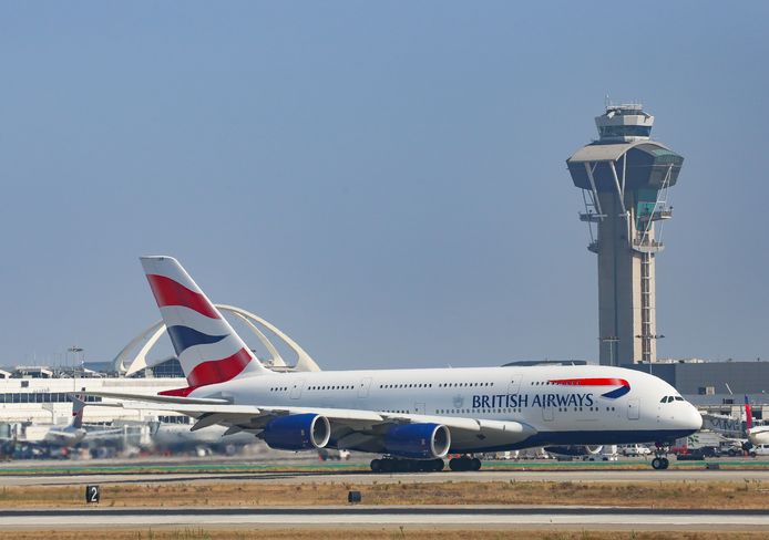 Toestel van British Airways ter illustratie