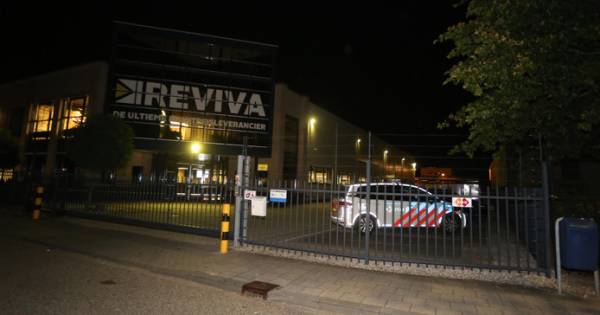 Vorig jaar gepleegde overval .