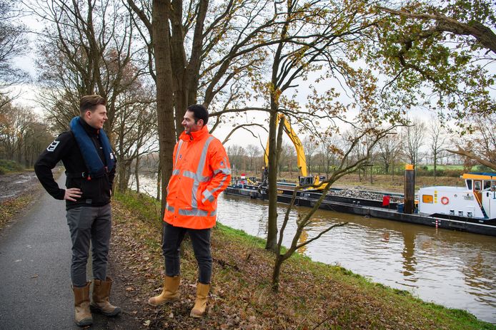 Bodemslijtage is niet raar en er is geen gevaar, maar het Markkanaal ...