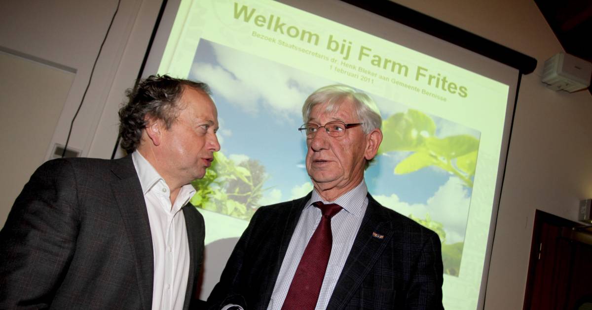Oprichter Gerrit de Bruijne (86) van patatgigant Farm Frites uit Oudenhoorn overleden