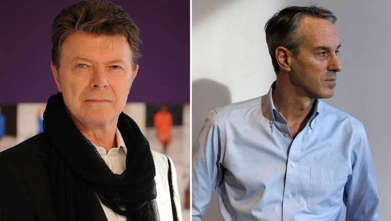 Theatermaker Ivo van Hove (rechts) regisseert de nieuwe musical van David Bowie. Beeld Getty / Reuters 