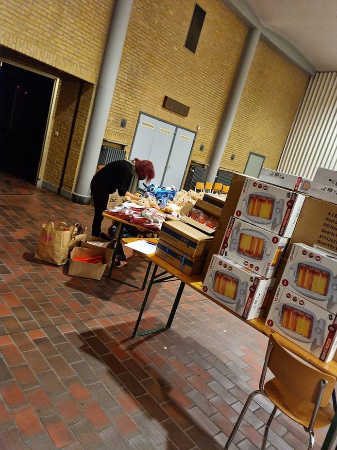 Met dank aan de acties kan men in Wallonië toch een warme Kerst beleven.