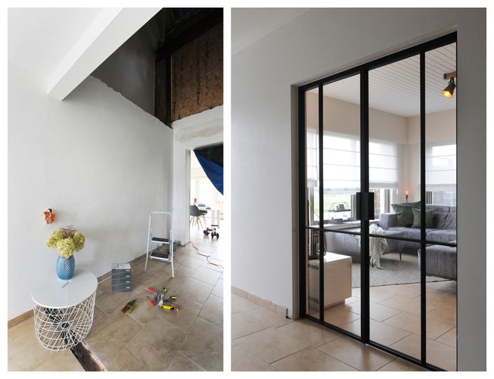 “Door de renovaties die ze doen, is de bewoonbare oppervlakte bijna verdubbeld.”