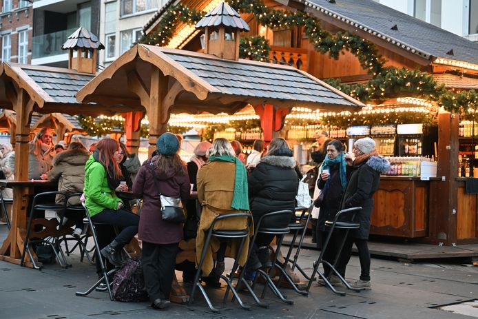 De Leuvense Kerstmarkt.