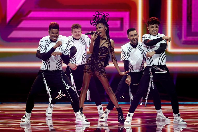 Eden Alene, Israël (Songfestival 2021) Beeld Getty Images