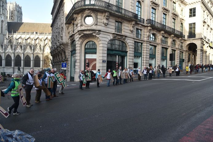 Klimaatoptocht Brussel