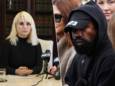 Nichol Lechmanik (à gauche) et Kanye West (à droite).