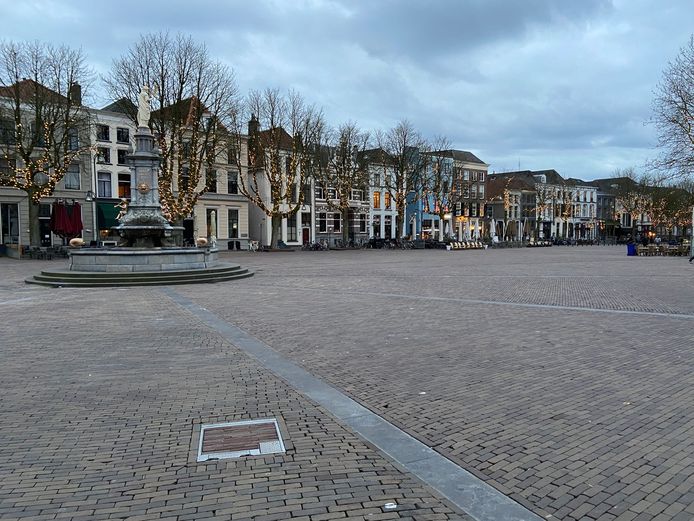 De Brink in Deventer is leeg