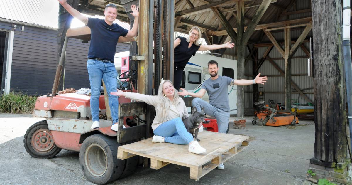 Banen opgezegd, huizen verkocht en op naar Zeeland, mét opa en oma