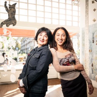 Lih-Lan (37) en Lan-Feng (75): ‘Ze is een rasoptimist. Dat kan mooi zijn, maar het ook een coping’