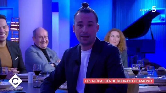 Bertrand Chameroy dans "C à vous".
