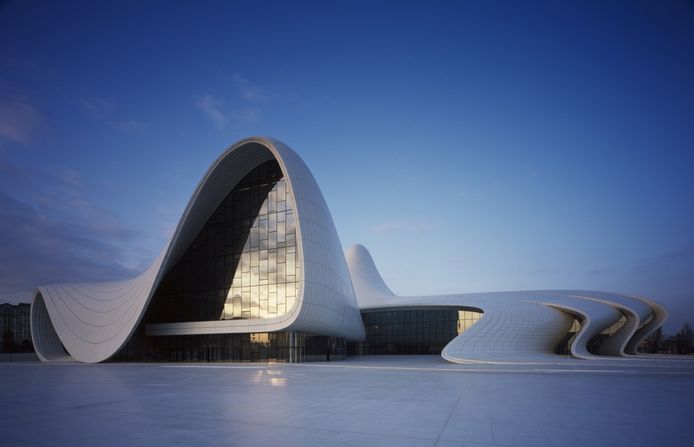 Heydar Aliyev Center, Bakoe (Azerbeidzjan)
